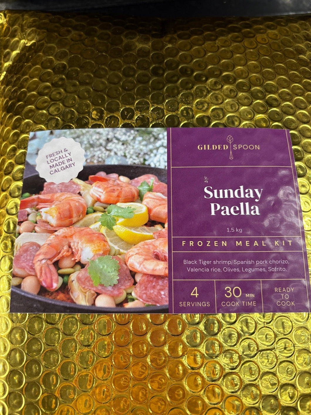 Gilded Spoon Gourmet Frozen Meal Kits - Serves 4